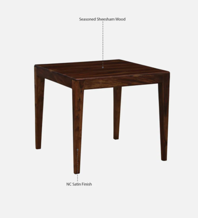 Premium Wooden Dining Set with Polished Surface and Designer Chair Seating - Image 8