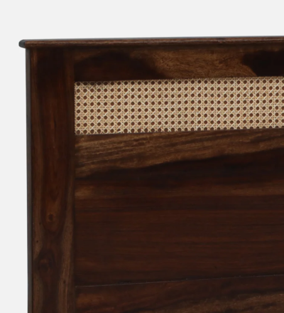 Sheesham Wood Bed Online Without Storage By Sarve Furniture - Image 9