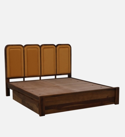 Sheesham Wood Bed Snuggen With Drawer Storage By Sarve Furniture - Image 7