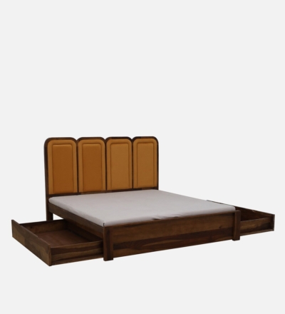 Sheesham Wood Bed Snuggen With Drawer Storage By Sarve Furniture - Image 8