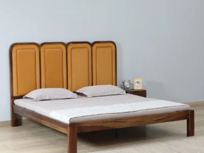 Royal Heritage wooden bed without storage by Sarve Furniture – elegant wooden bed with classic design