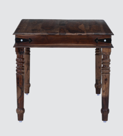 Durable Home Dining Set with Solid Wood Table and Four Upholstered Chairs - Image 6