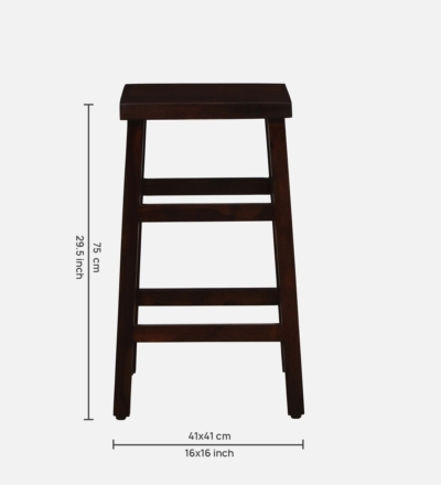 Adjustable Height Metal Bar Stool with Wooden Seat By Sarve Furniture - Image 3
