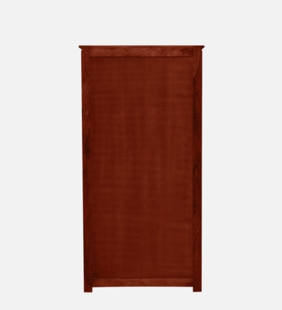 Solid Wood Sheesham Bookshelf with Spacious Shelves and Decorative Carving - Image 6