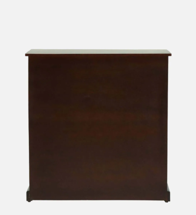 Antique Chest of Drawers with Smooth Finish and Brass Knob Pulls Online - Image 7