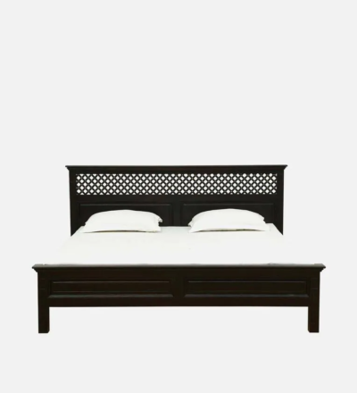Latest bed models Sheesham Wood Without Storage Bed By Sarve Furniture - Image 4