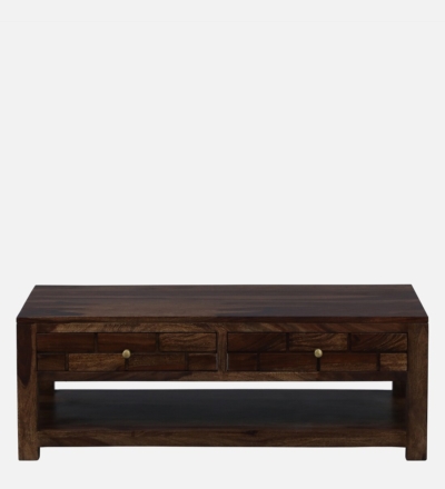 Buy Coffee Table Online Sheesham Wood Coffee Table By Sarve Furniture - Image 4