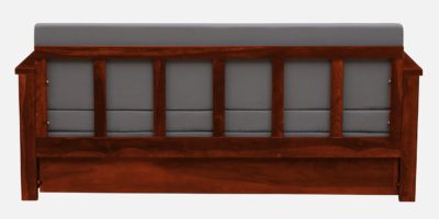 Convertible Sofa Cum Bed with Sturdy Frame and Soft Fabric Upholstery - Image 10