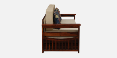 Compact Sofa Bed for Bedroom and Lounge with Detachable Back Cushions - Image 6