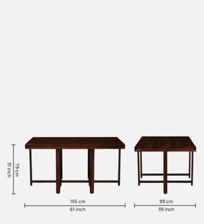 Modern Dining Set for Contemporary Dining Room with Elegant Polish Finish - Image 3