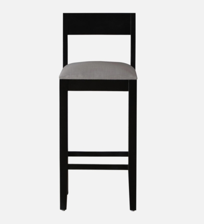 Modern High Stool with Cushioned Top and Wooden Base By Sarve Furniture - Image 7