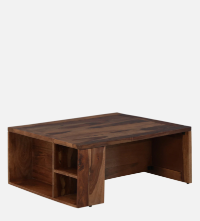 Nesting Tables Wooden with Designer Finish and Stackable With Cushioned Stools - Image 4