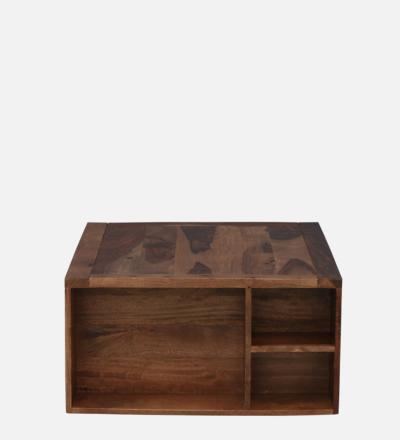 Nesting Tables Wooden with Designer Finish and Stackable With Cushioned Stools - Image 5