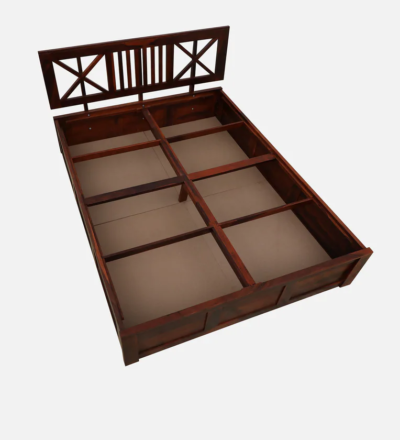 Contemporary Sheesham Wood Bed With Box Storage By Sarve Furniture - Image 8