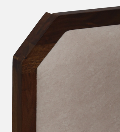 Pure Solid Wood Bed With Gaddi Headboard By Sarve Furniture - Image 9