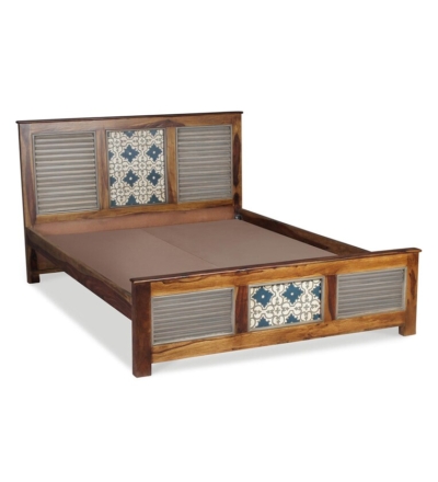 Buy Wooden Bed Online Without Storage By Sarve Furniture - Image 4