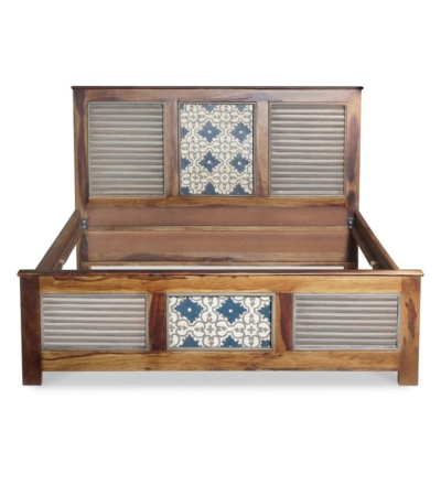 Buy Wooden Bed Online Without Storage By Sarve Furniture - Image 5