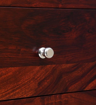 Handcrafted Chest of Drawers Sheesham with Polished Top and Storage Units - Image 9