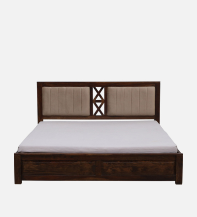 LuxeCraft Sheesham Wood Bed with Drawer Storage By Sarve Furniture - Image 4