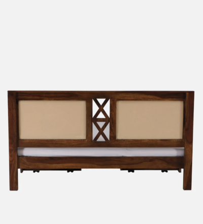 LuxeCraft Sheesham Wood Bed with Drawer Storage By Sarve Furniture - Image 9