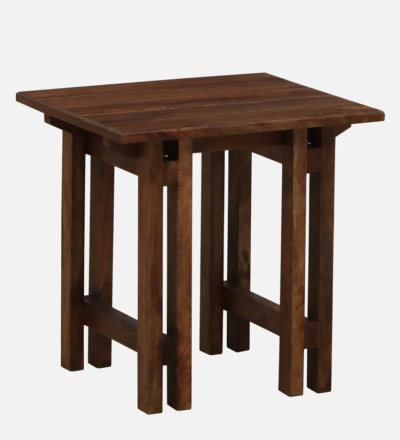 Minimal Sheesham Dining Set with Classic Wood Polish and Elegant Look Chairs - Image 8