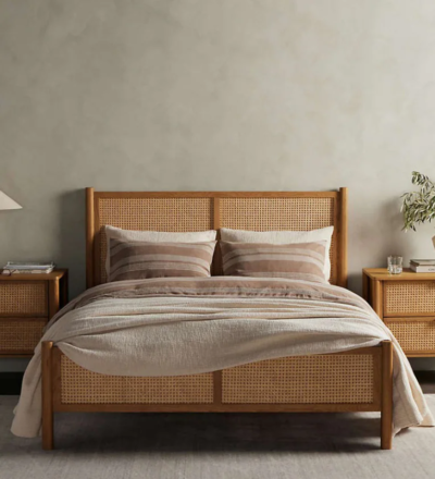 Best wooden bed without storage Sheesham wood bed Solid wood bed by Sarve Furniture No storage wooden bed