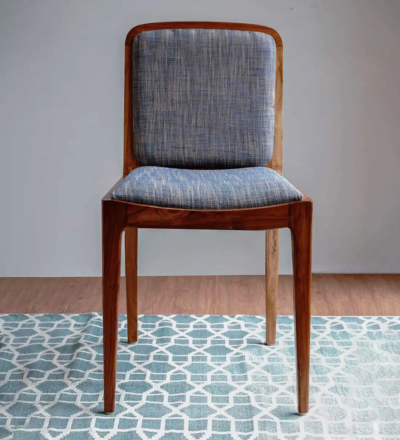 Sheesham Dining Chair with Comfort Cushion and Long Lasting Wood Finish
