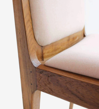 Sheesham Dining Chair with Comfort Cushion and Long Lasting Wood Finish (Set Of 2) - Image 7
