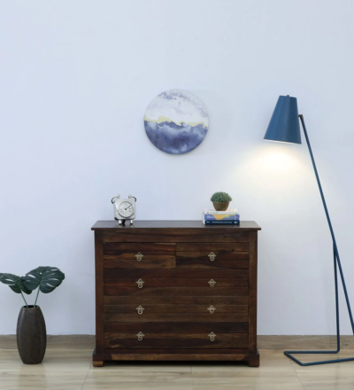 Chest of Drawers Minimalist with Smooth Drawer Operation and Clean Lines