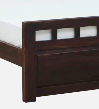 Bedroom Sheesham Wood Bed Without Storage By Sarve Furniture - Image 10