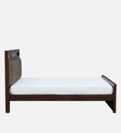 Bedroom Sheesham Wood Bed Without Storage By Sarve Furniture - Image 7