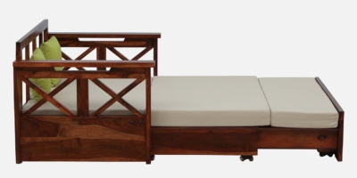 Modular Sofa Cum Bed with Extendable Seat and Built-In Drawer Space - Image 6