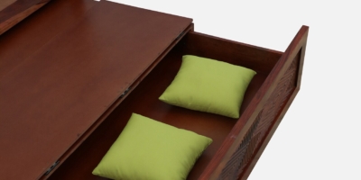 Modular Sofa Cum Bed with Extendable Seat and Built-In Drawer Space - Image 14
