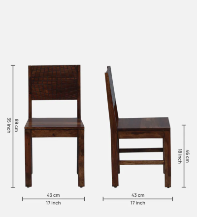 Elegant Wooden Dining Set for Living Room Dining Area with Space-Saving Structure - Image 3