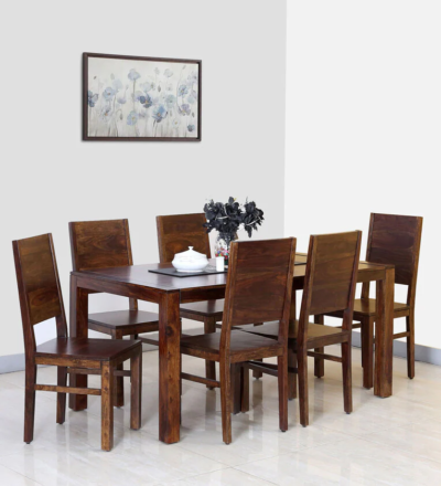 Stylish Dining Set for Compact Kitchen Corners with Sturdy Wood Construction