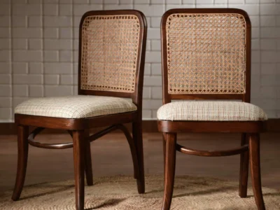 Set of two Kosmo dining chairs by Sarve Furniture, made from solid wood with a sleek modern design, perfect for contemporary dining spaces." Alt Text: "Kosmo dining chair set (2 pieces) by Sarve Furniture, crafted from durable wood with a minimalist design, ideal for modern dining rooms." Alt Text: "Pair of Kosmo dining chairs in solid wood by Sarve Furniture, featuring clean lines and a contemporary design, perfect for any modern home." Alt Text: "Kosmo dining chairs (Set of 2) by Sarve Furniture, showcasing a stylish, modern design with solid wood construction for long-lasting durability." Alt Text: "Set of 2 Kosmo dining chairs by Sarve Furniture, crafted from high-quality wood with a minimalist, sleek design that complements modern interiors."