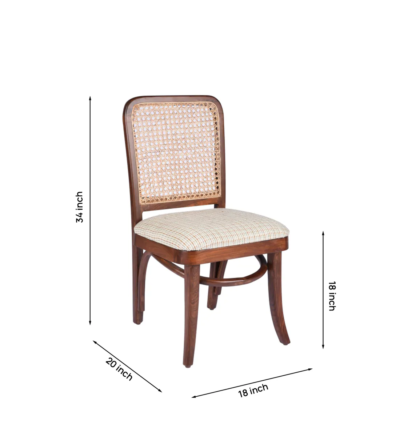 Buy Dining Chairs Online Kosmo (Set Of 2) By Sarve Furniture - Image 3