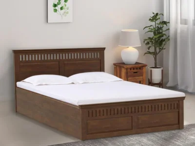 Slumber Solid Wood Bed with Hydraulic Storage by Sarve Furniture
