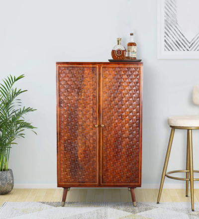 Sheesham Wood Bar Cabinet Bar Cabinet with Wine Rack Solid Wood Bar Cabinet Wooden Bar Cabinet with Storage Sheesham Wood Furniture Modern Bar Cabinet with Wine Rack Home Bar Cabinet Sheesham Wood Wine Rack Bar Cabinet Luxury Sheesham Wood Bar Cabinet Sarve Furniture Bar Cabinet