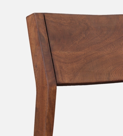 Elegant Wooden Home Chair for Dining Table with Soft Backrest and Polish (Set Of 2) - Image 8