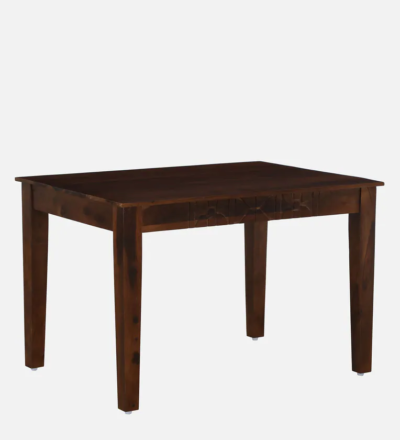 Premium Dining Set Home Sheesham Wood with Slatted Back Chairs and Strong Legs - Image 5
