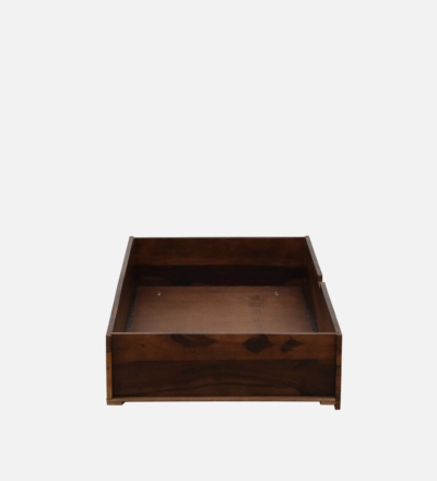 Vrinceton Sheesham Wood  Bed With Drawer Storage By Sarve Furniture - Image 9