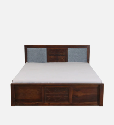 Vrinceton Sheesham Wood  Bed With Drawer Storage By Sarve Furniture - Image 4