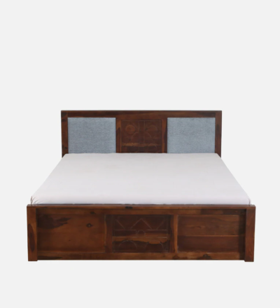 Pure Sheesham Wood Bed Without Storage By Sarve Furniture - Image 6