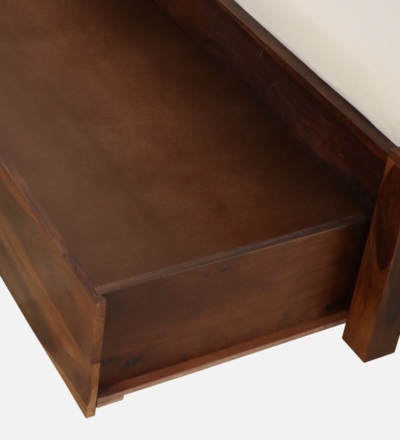 Vrinceton Sheesham Wood  Bed With Drawer Storage By Sarve Furniture - Image 12