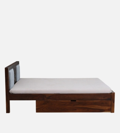 Vrinceton Sheesham Wood  Bed With Drawer Storage By Sarve Furniture - Image 7