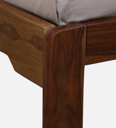 Stylish Sheesham Wood Without Storage Bed By Sarve Furniture - Image 10