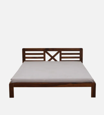 Stylish Sheesham Wood Without Storage Bed By Sarve Furniture - Image 6