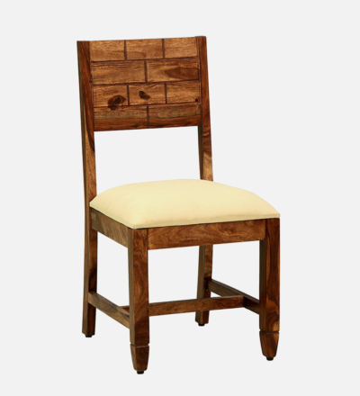 Modern Sheesham Wood Chair (Set Of 2) Kezzan By Sarve Furniture - Image 5
