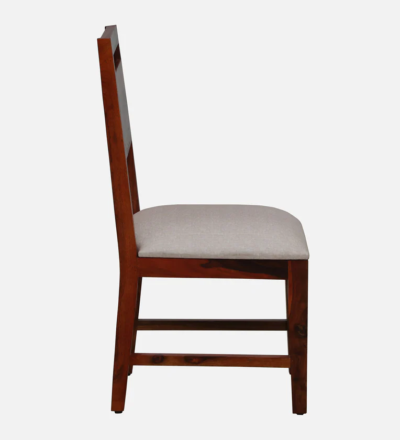 Modern Sheesham Dining Set 6 Seater with Bold Legs and Natural Texture Wood Finish - Image 9